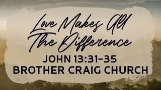 November 12, 2023 Brother Craig Church Sunday Night Revival