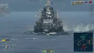 Fuso Rampage - WoWs Gameplay