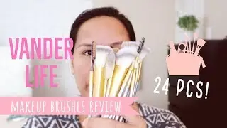 VANDER LIFE 24 PCS BRUSH SET REVIEW | Amazon Brush