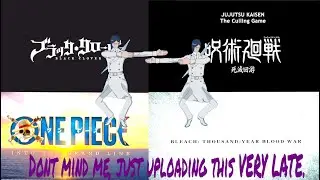 God am I the worst at uploading on time | Bleach Fortnite Skins + Jump Festa Trailers Reaction