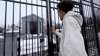 I visited Juice Wrld Grave! (First Video!)