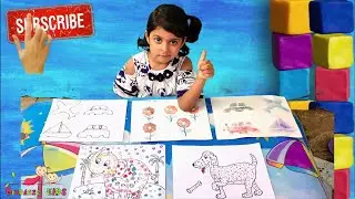 5 Summer Creative Drawing Activities For Your Kids| Fun Art Hacks At Home| Kids Rhymes| Kids Rhymes