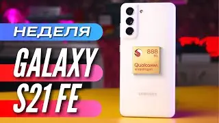 НЕДЕЛЯ с GALAXY S21 FE. Народный флагман на SNAPDRAGON 888