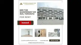 689 The Queensway Dr 420, TorontoToronto W07, Stonegate-Queensway, Toronto,