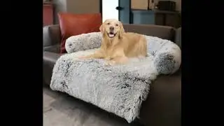 Calming Furniture Protector Pet Bed