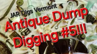 Antique Dump Digging #5- Sample Beer, Clay Pipe, License Plate, and MORE‼️⚓️