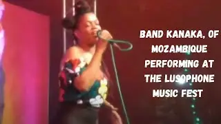 Band Kanaka, of Mozambique  Performing at the Lusophone music fest  Goa Dec 2022 #africanmusic