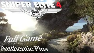 Sniper Elite 4 (DX12) Authentic Plus Difficulty, Full Game, 4k, 60fps