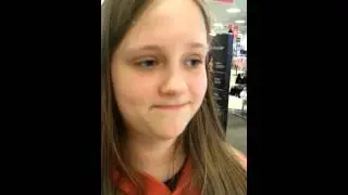 Rose and I trying to get banned from JC Penneys