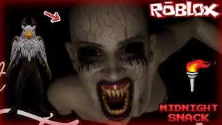 Midnight Snack Horror Midnight Diner Roblox Online Gameplay Canon Ending Working The Night Shift 🌙🍴👻