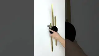 Applique murale &agrave; trois barres verticales ✨