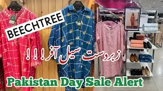 Beechtree Pakistan Day Sale Alert 2022😱||New Embroidered Ready To Wear Collection With Prices #sale