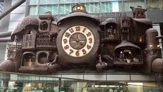 The Ghibli Clock in Tokyo