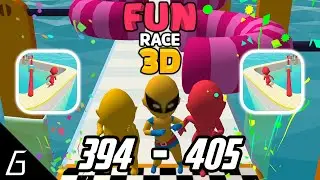 Fun Race 3D Gameplay | Level 394 - 405 + Bonus (iOS, Android)