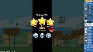 Angry Birds Friends Bird Cup Tournament 109 Week 108 Level 4 High Score 139k (No Power-ups) (PC)