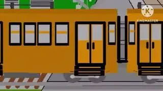 Rail crossing (Japan rail crossing bell and brown kbb-6 buzzer-horn)