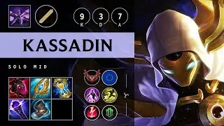Kassadin Mid vs Orianna - EUW Grandmaster Patch 25.10