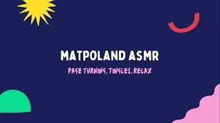 #asmr #asmrvideo #asmrpageturning #asmrsounds Slow page turning, very crinkly paper! ;)