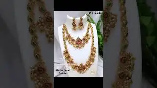 Matte Finish Choker Set #bridalnecklaceset #neckdesign #chokernecklace FREE Shipping all over India