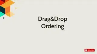 Easy Drag&Drop Ordering with Vanilla Javascript - No Library No Plugin