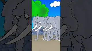 Elephant Trunk or Treat #shorts  #animation