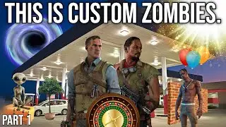 One Barrier Roulette V2 (Part 1) | Custom Zombies Map
