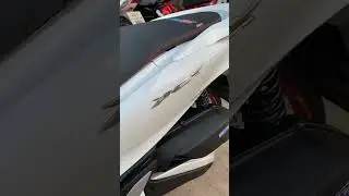 keren modifikasi Honda PCX putih Thailand thailook style