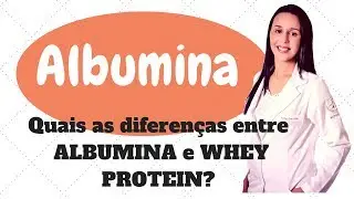 ALBUMINA para hipertrofia! Saiba a diferença entre ALBUMINA  e WHEY PROTEIN #hipertrofia