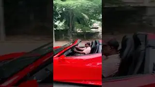 Sri Lankan Cricket Legend Aravinda De Silva Drive Ferrari