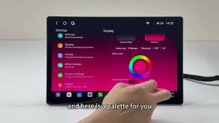 How to Customize Android Head Unit Theme Color | Youducar UI V3 Settings