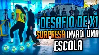 DUELO DE CANETAS VALENDO BOLA DO CR7 CONTRA UMA ESCOLA!!
