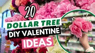 20 Dollar Tree Valentine&rsquo;s Day DIYs You&rsquo;ll Love 💖 Easy Home Decor Hacks!