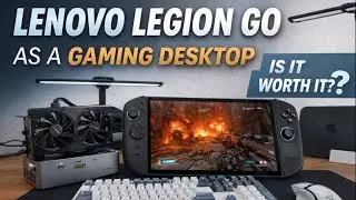 Lenovo Legion Go 2 as a Gaming Desktop&hellip; Insane Results with the EGPU!