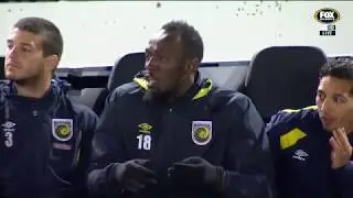 Extended Highlights from Usain Bolt's trail match: Central Coast Mariners v Central Coast Select