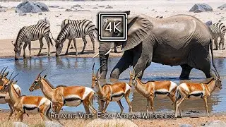 4K WILD AFRICA &ndash; Relaxing Piano Calm Across Africa&rsquo;s Endless Natural Flow