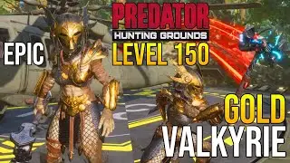 Predator Hunting Grounds LEVEL 150 GOLD VALKYRIE PREDATOR GAMEPLAY! 