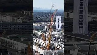Bauma 2025 days 1&2 ✅ #liebherr #cranes #contentcreator