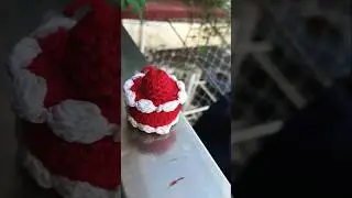 crochet cake keychain #crochet #handmade #birthday #cake #crochetpattern #youtube #youtubeshorts
