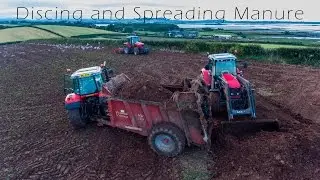 Discing and Spreading Manure - Robert Thompson - 4K