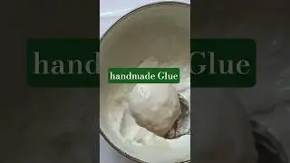 how to make Glue #diyglue #glue #gluemaking #shortsfeed