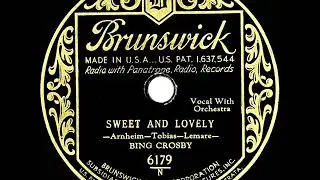 1931 Bing Crosby - Sweet And Lovely