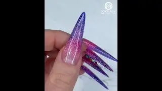 Purple Crystal Ball Design by Joya Mia