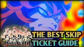 Best way to farm skip tickets | Black Clover: Phantom Knights