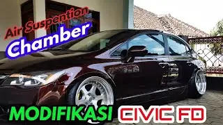 Modifikasi Air Suspention || Honda Civic FD || Laris Understeel