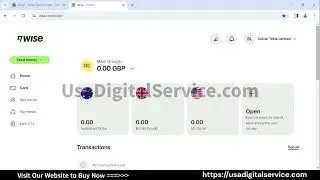 Buy UK Company Verified Wise Business Account | Inside a Wise Business Account | USA Digital Service