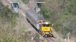 Spirit of the Outback Train at Ebeneezer to turn around. 30th September 2025.