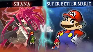[MUGEN] Shana vs Super Better Mario