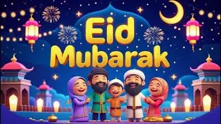 Eid Song for Kids | Eid Takbeer | Heartwarming Celebration | little Meru