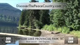 Gwillim Lake Provincial Park BC 360 VIEW - VIDEO FEATURE