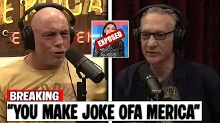 Bill Maher & Joe Rogan Team Up to Call Out AOC Over America Criticism on Live TV